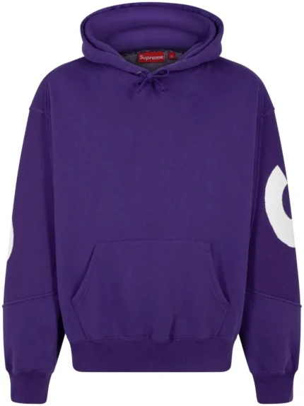 Big Logo-jacquard supreme hoodie