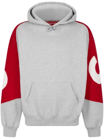 Big-Logo-jacquard-supreme-hoodie