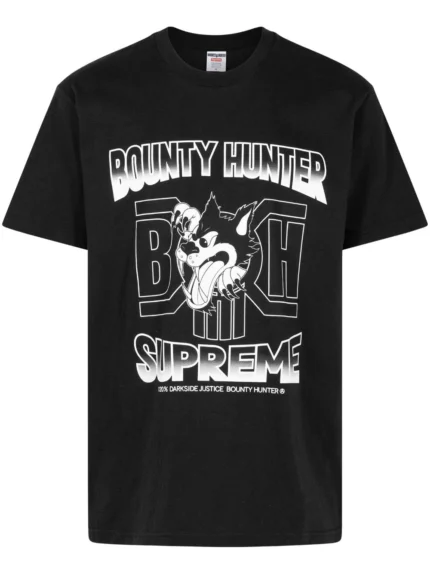 Bounty Hunter Wolf Black Supreme T-shirt