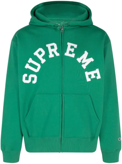 Champion zip-up supreme hoodie