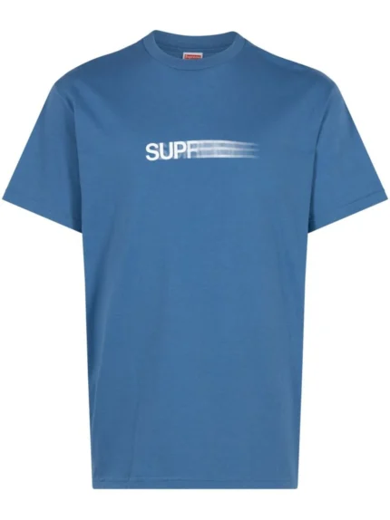 Motion Logo Blue Supreme T-shirt