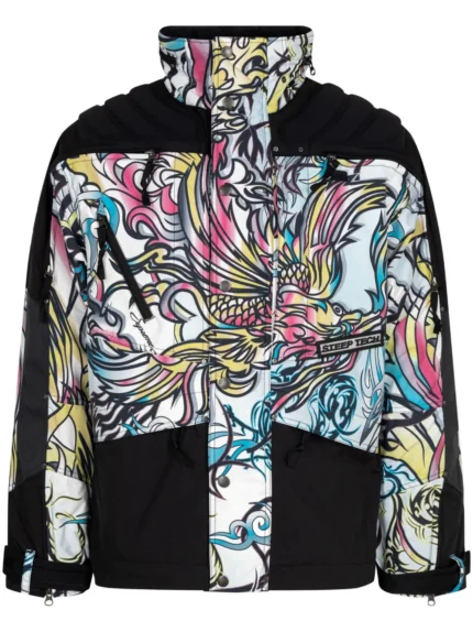 The North Face Steep Tech Multicolor Dragon Apogee supreme jacket