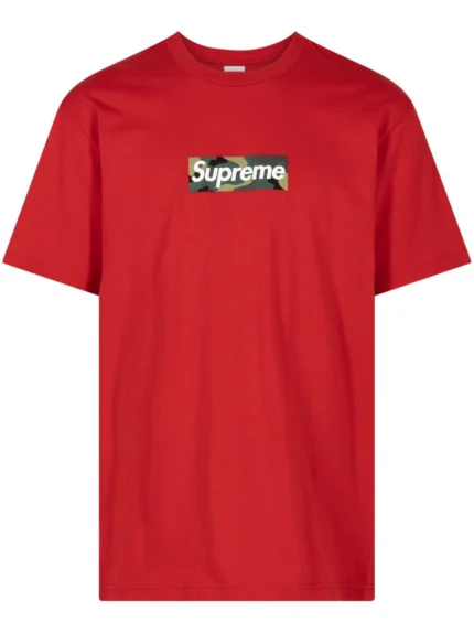 box logo cotton supreme T-shirt